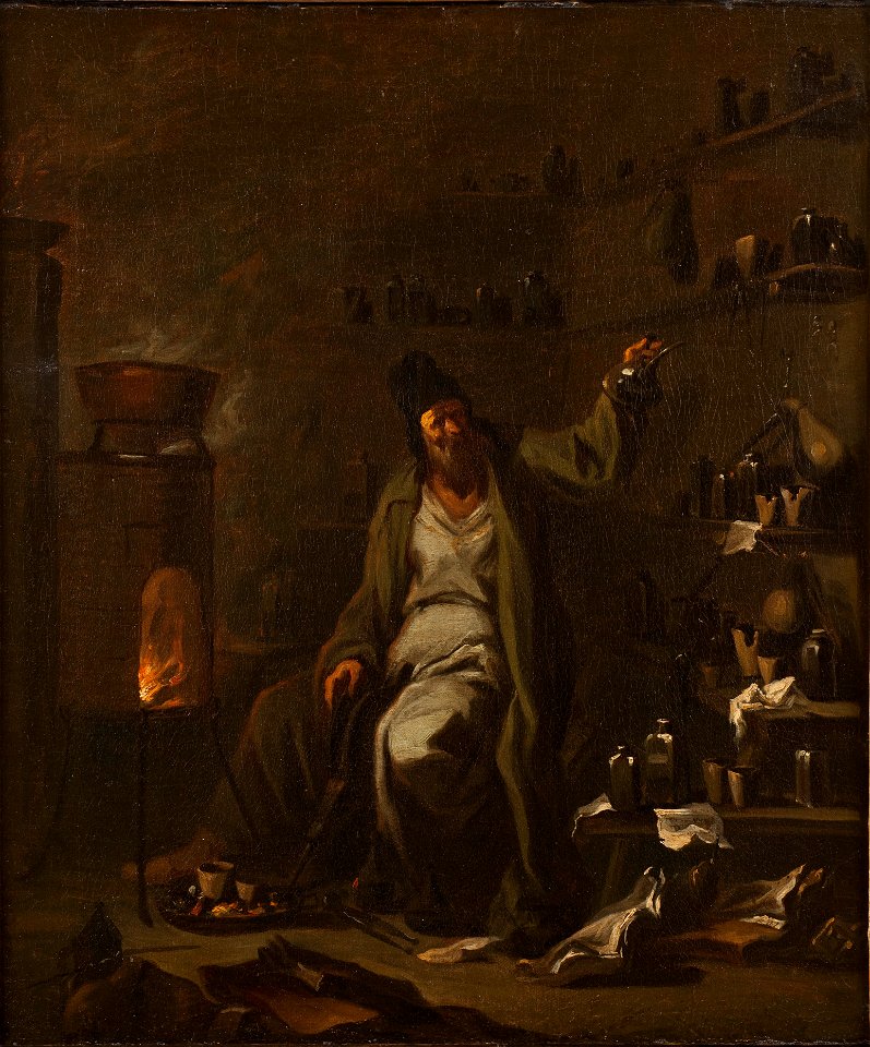 The Alchemist (Alessandro Magnasco) - Nationalmuseum - 21278