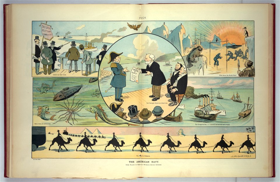 The American navy - L.M. Glackens. LCCN2011647257