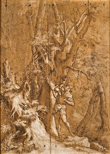 The Abandoned Oidipus (Salvator Rosa) - Nationalmuseum - 23888
