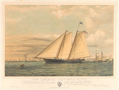 The America Schooner Yacht - New York Yacht Club