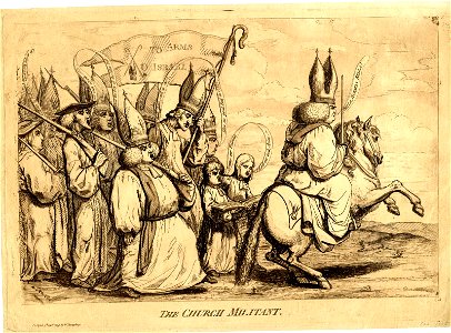 The church militant. (BM J,3.5)