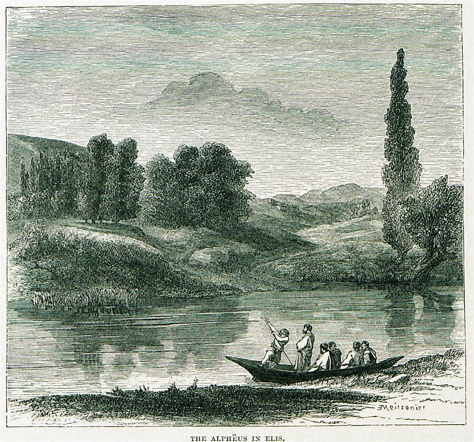 The Alphëus in Elis - Wordsworth Christopher - 1882