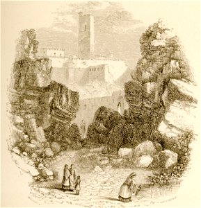 The Acropolis, from the fountain of the Areopagus - Wordsworth Christopher - 1882