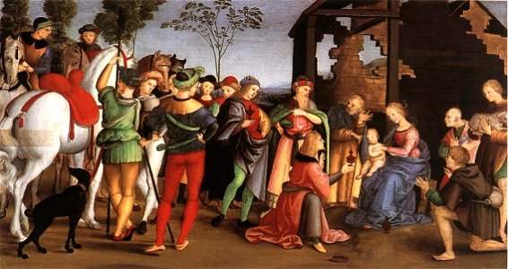 The Adoration of the Magi - Rafael