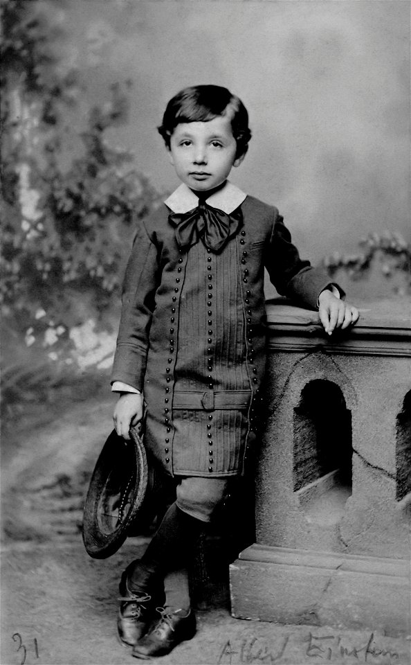 The 5-year-old Einstein