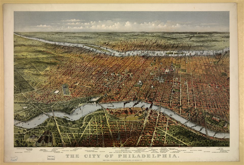 The City of Philadelphia LCCN90715986