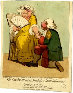 The Coachman and his Mistress or Secret Influence (BM 1948,0214.989)
