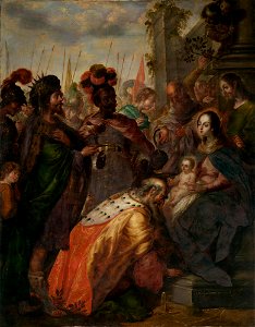 The Adoration of the Magi (Cristóbal de Villalpando)