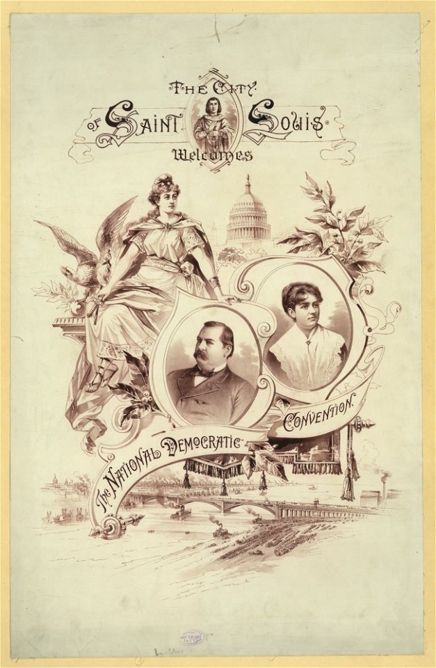The city of Saint Louis welcomes the National Democratic Convention LCCN2003690915