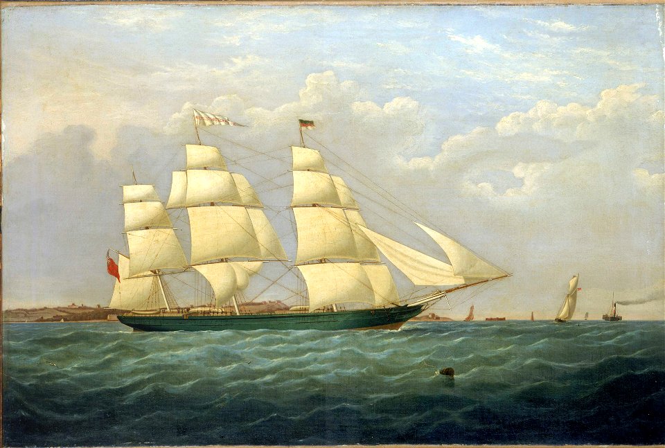 The clipper 'Matilda Wattenbach' RMG BHC3482