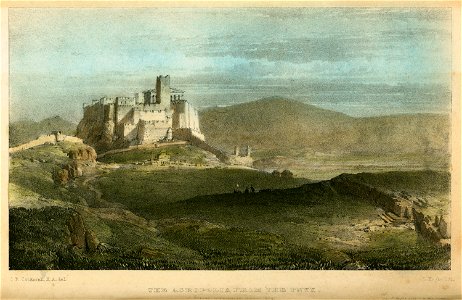 The Acropolis from the Pnyx - Wordsworth Christopher - 1837