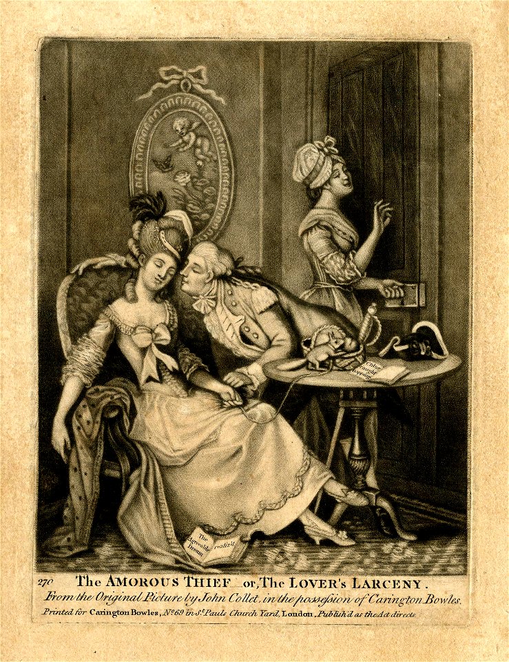 The Amorous Thief or, The Lover's Larceny (BM 2010,7081.1615)