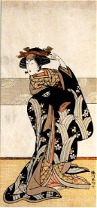 The actor Segawa Kikunojo III in a female role (5758874255)