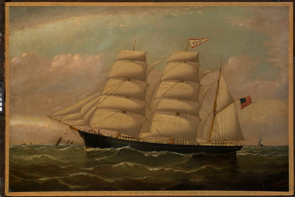 The clipper 'Vermont' RMG BHC3685
