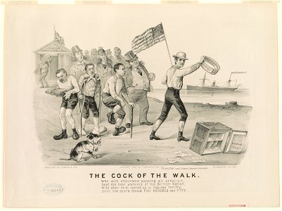 The cock of the walk LCCN90716174