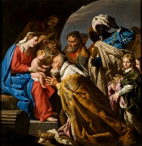 The Adoration of the Magi (Matthias Stom) - Nationalmuseum - 18796