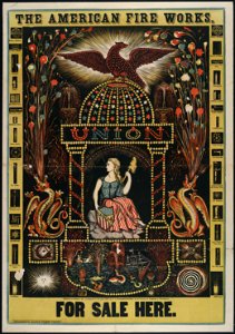 The American fire works, on sale here - I. Horn, engraver. LCCN2004669692