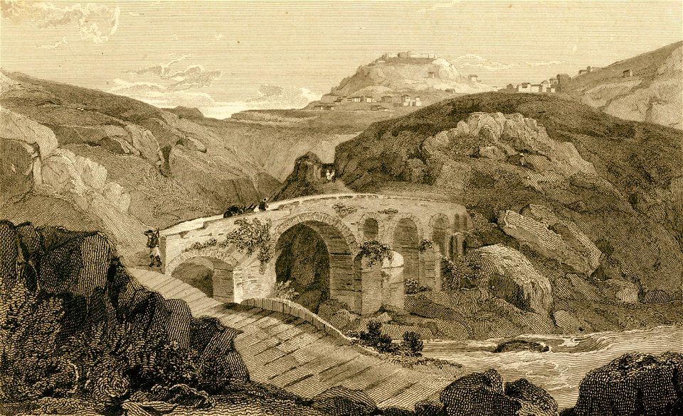 The Alpheios near Karitena - Dodwell Edward - 1819