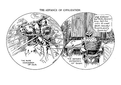 The advance of civilization. (2) - Luther D. Bradley