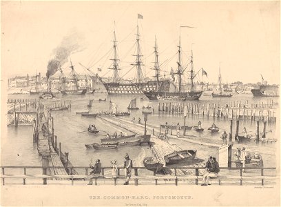 The Common-Hard Portsmouth. The Victory Flag Ship RMG PY0727