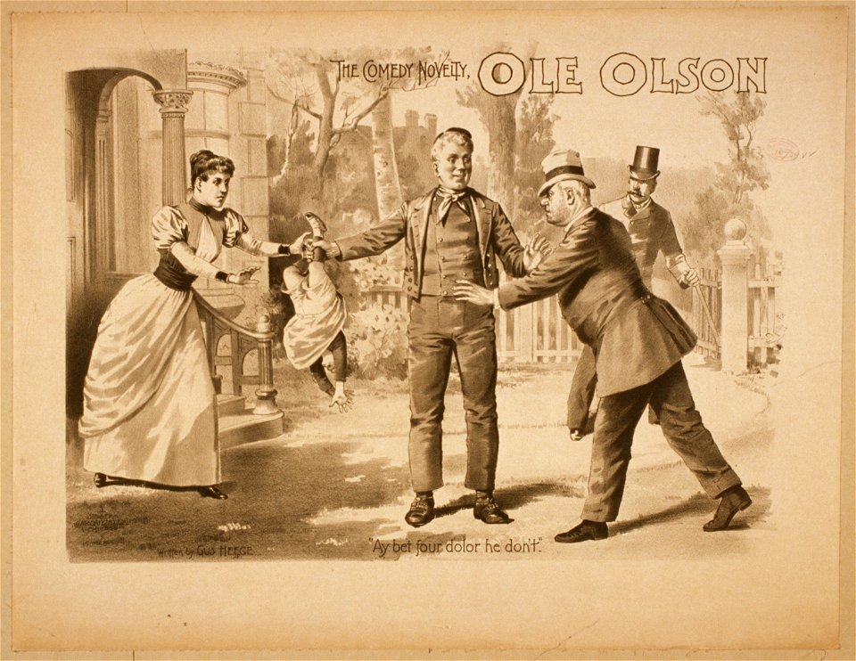 The comedy novelty, Ole Olson LCCN2014636080
