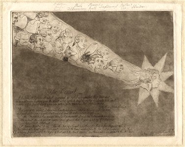 The comet by Thomas Cornell
