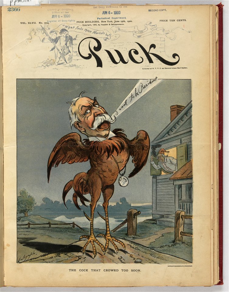 The cock that crowed too soon - Dalrymple. LCCN2010651284