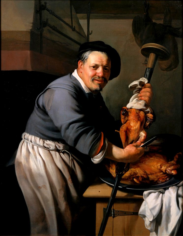 The Cook by Hendrick Bloemaert Centraal Museum 5461