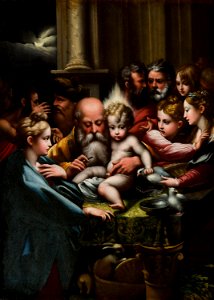 The Circumcision after Parmigianino Mauritshuis 324