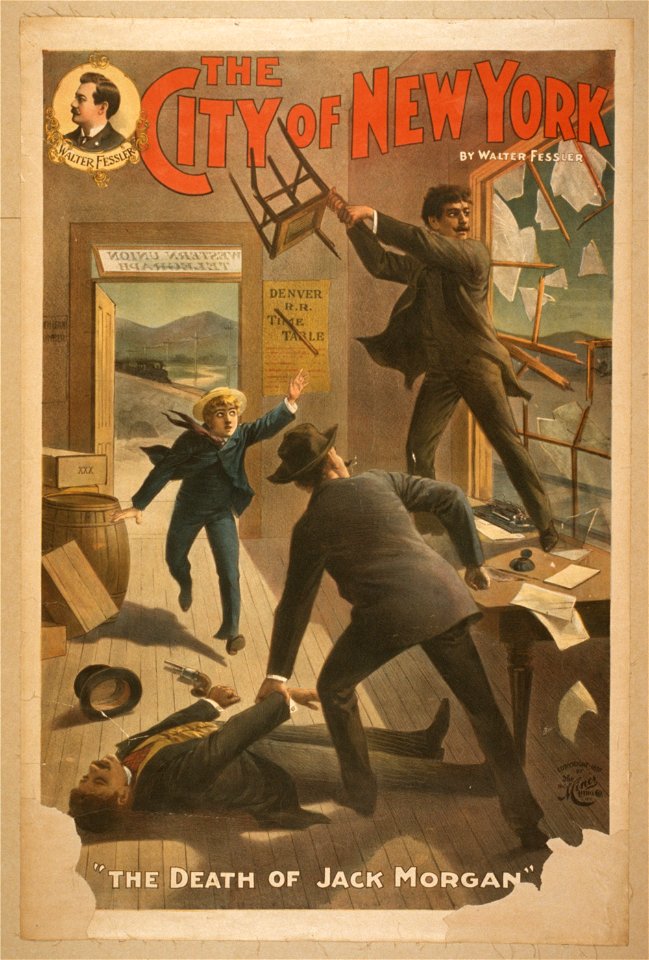 The city of New York by Walter Fessler. LCCN2014636217