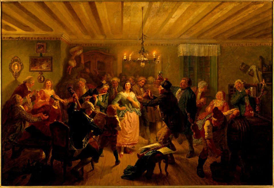 The Concert at Tre Byttor (Wilhelm Wallander) - Nationalmuseum - 18033