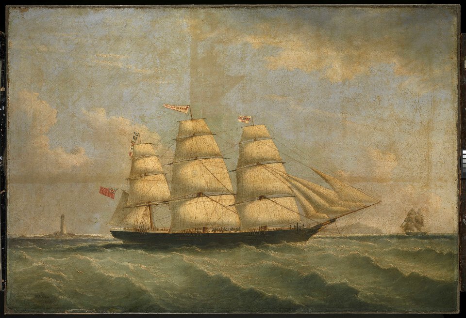 The clipper Star of the East in Australia RMG L2521