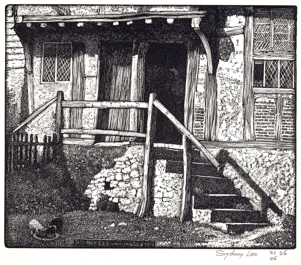 The Cottage Doorway - Sydney Lee - ref Lee-98121