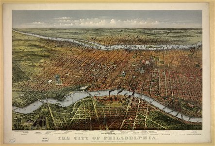 The City of Philadelphia LCCN90715986