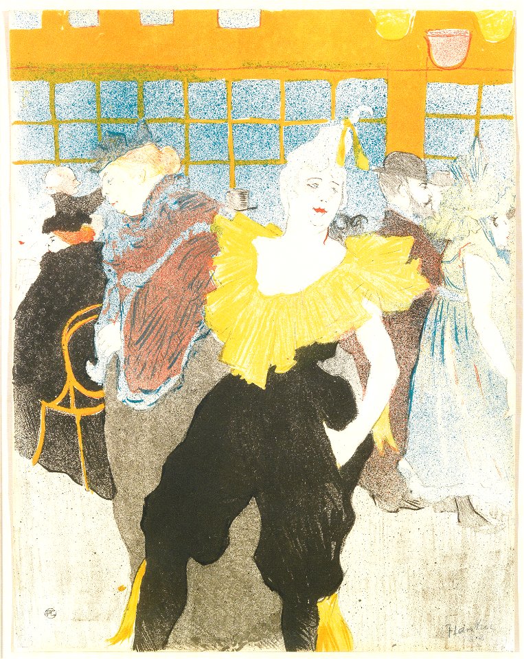 The clownesse Cha-U-Kao at the Moulin Rouge - TMoCA