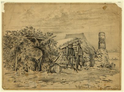 The commissary sergeant's quarters-weighing salt horse - EF. LCCN2004661846