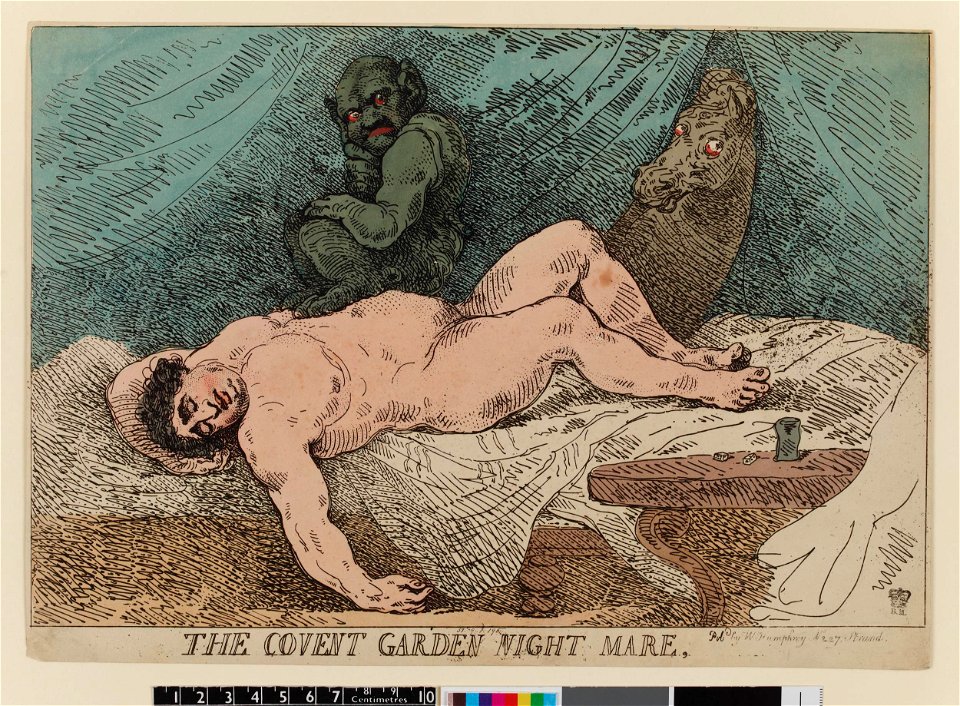 The Covent Garden Night Mare, (BM 1851,0901.195 1)