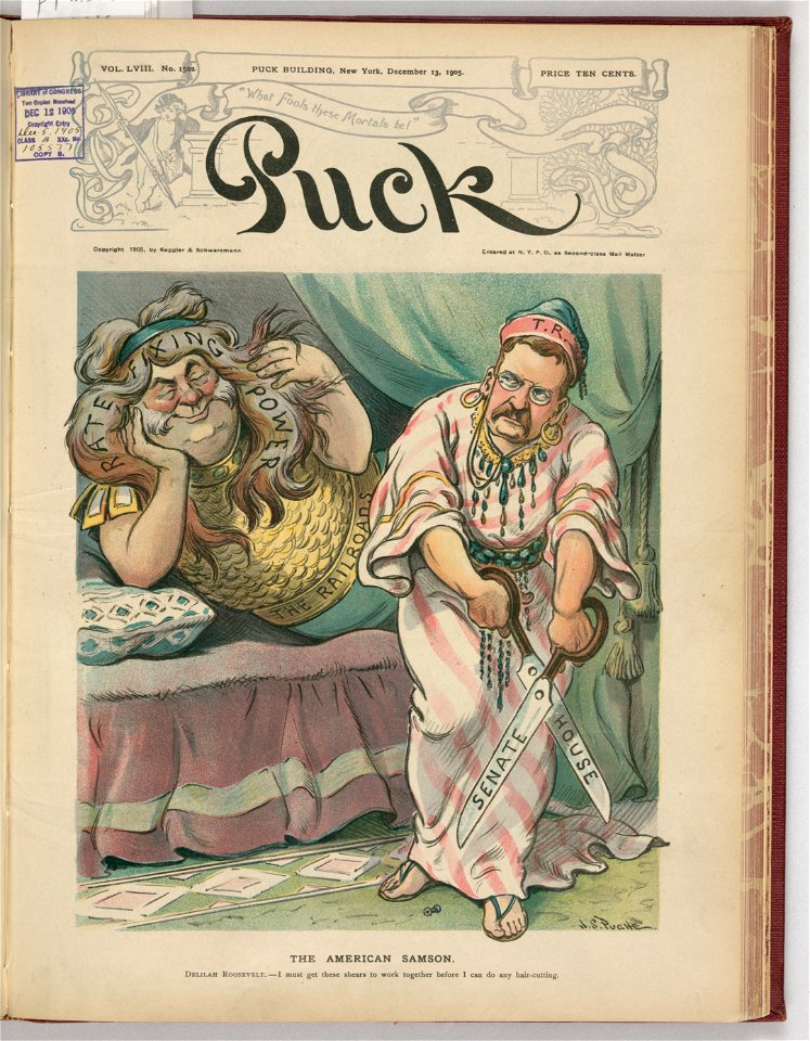 The American Samson - J.S. Pughe. LCCN2011645762