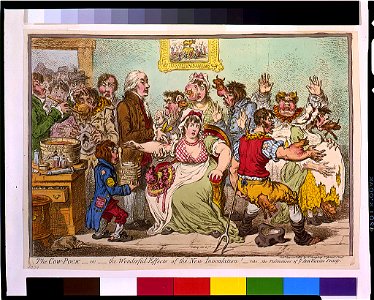 The cow-pock - or - the wonderful effects of the new inoculation - Js. Gillray, del. & ft. LCCN94509853