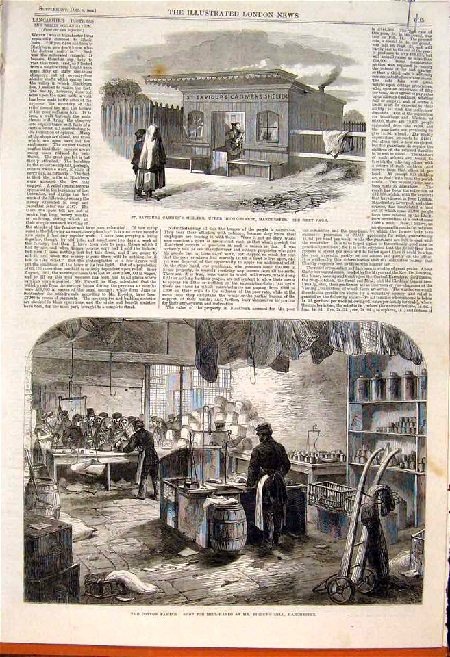 The cotton famine