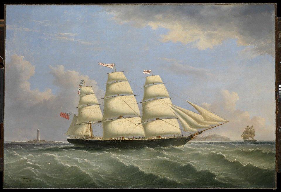 The clipper Star of the East in Australia RMG BHC3645