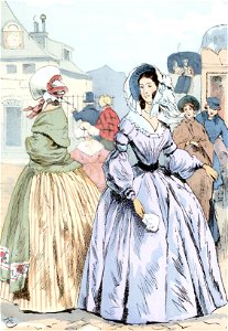 The Courtyard of the 'Messageries Nationales' diligences, 1839