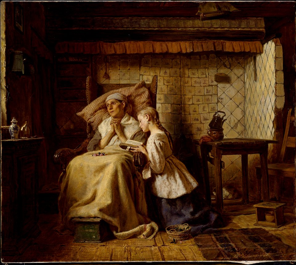 The Convalescent (Ferdinand Fagerlin) - Nationalmuseum - 18207 - Free ...