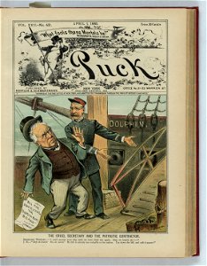 The cruel secretary and the patriotic contractor - Zimmerman. LCCN2011661431
