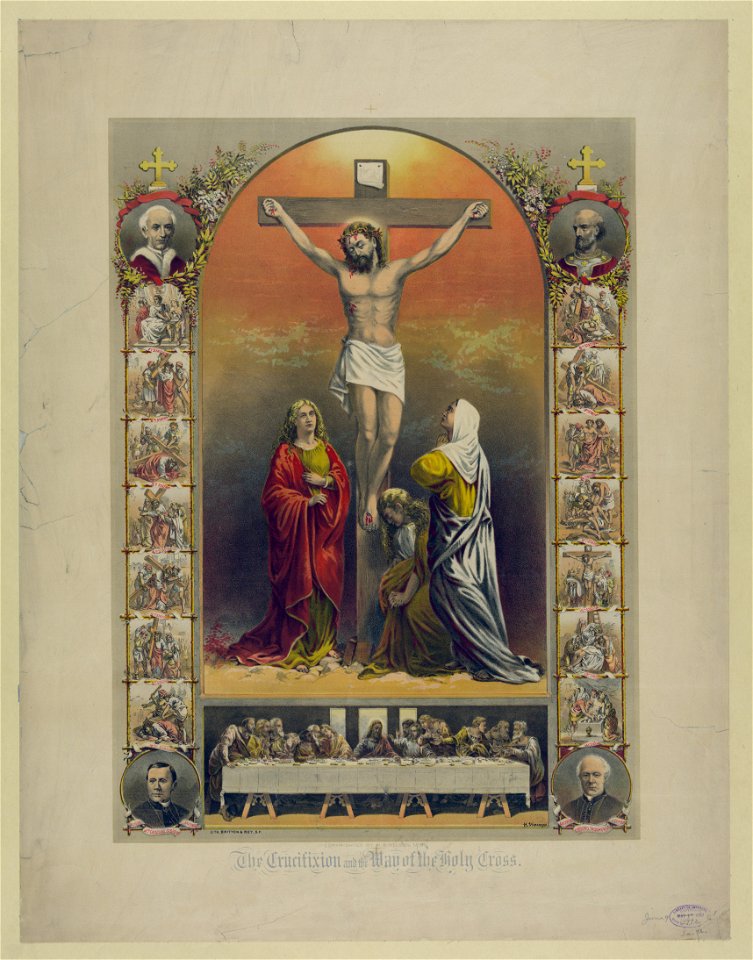 The crucifixion and the way of the holy cross LCCN2003681546