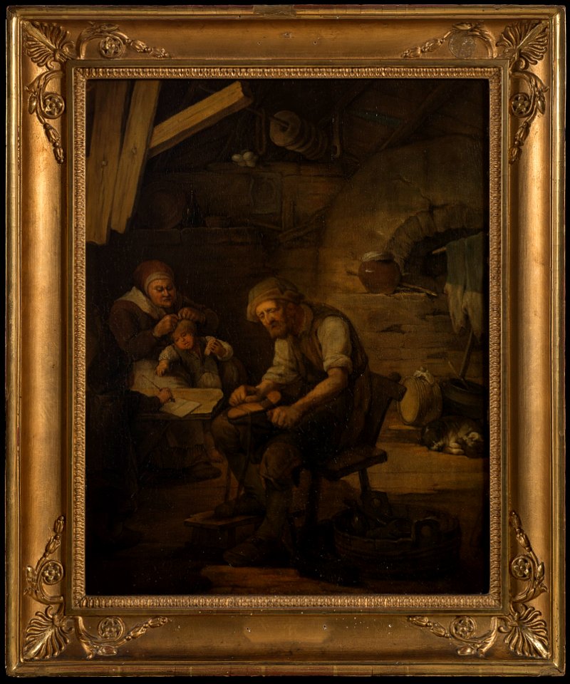 The Cobbler's Family (Carl Gustav Pilo) - Nationalmuseum - 18231