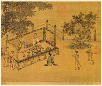 The Classic of Filial Piety (士章 畫)