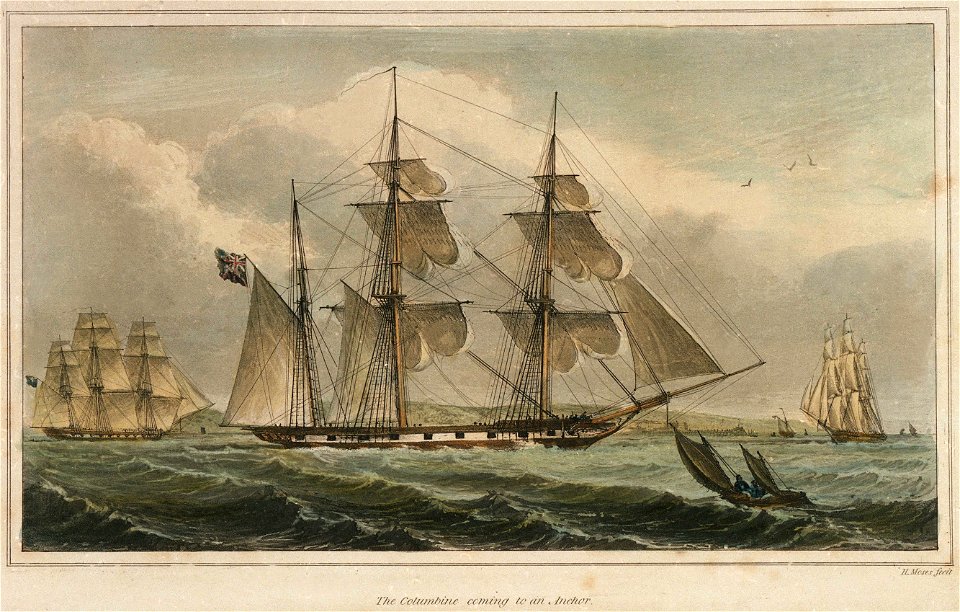 The Columbine coming to an Anchor RMG PU6419