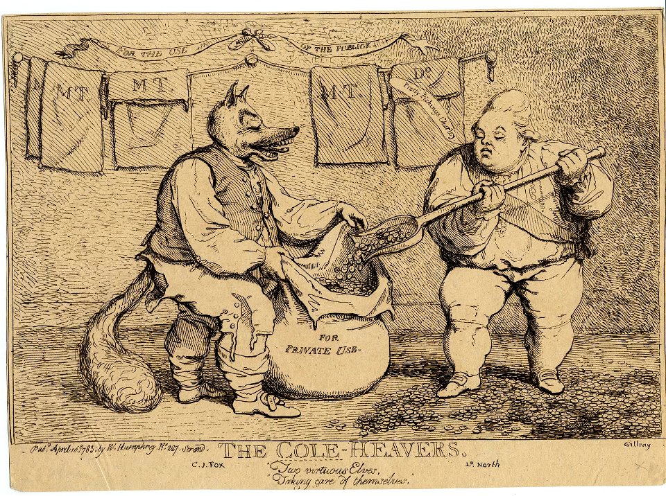 The Cole-heavers. (BM 1868,0808.4981)