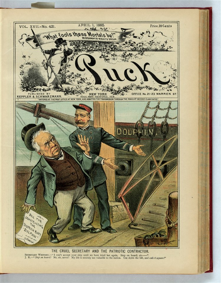 The cruel secretary and the patriotic contractor - Zimmerman. LCCN2011661431